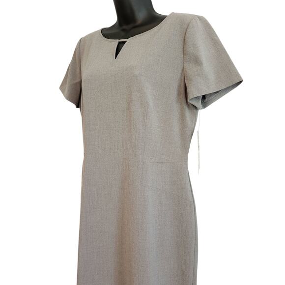 Preston & York Isabel dress heather grey size 10 NWT - Picture 2 of 12